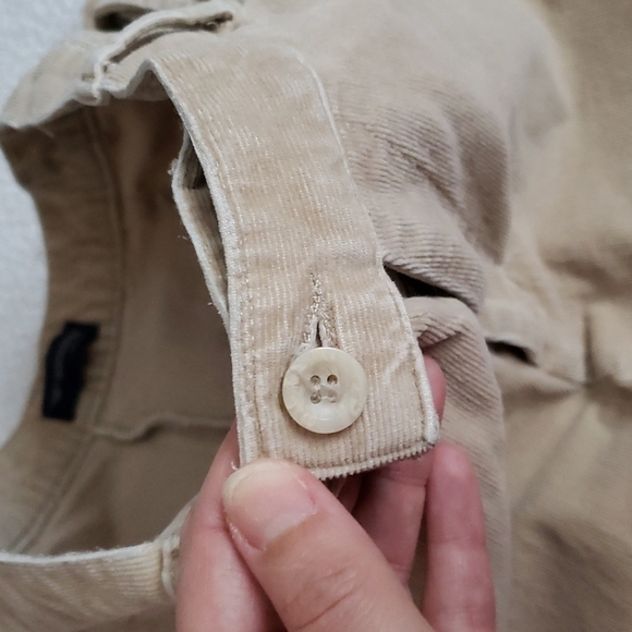 Vintage Dockers cream corduroy stretch dress pants - Picture 5 of 8